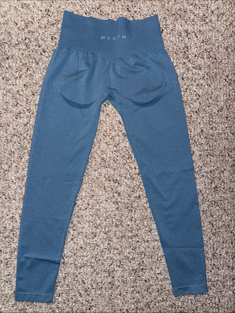 NVGTN Contour Blue Seamless Leggings